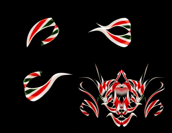 Creation of Candy Mask: Step 4